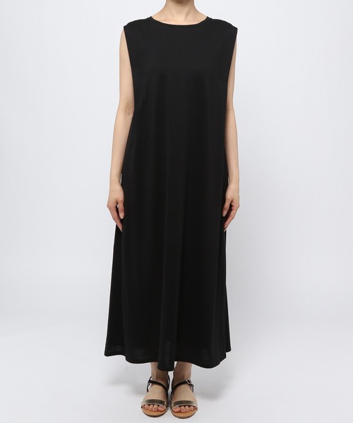 GLOBAL WORK(グローバルワーク)の「肩タックバックフレアワンピース/950295(ワンピース・レディース・ブラック/グリーン/ブラウン・FREE)」の14枚目の写真