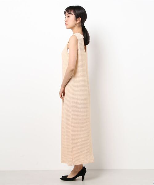 I_am（アイアム）の「Lady mesh ops（ワンピース・レディース・ベージュ/オレンジ・FREE）」の19枚目の写真