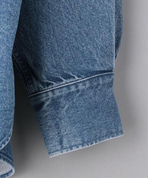 AEWEN MATOPH（イウエン マトフ）の「＜AEWEN MATOPH（イウエン マトフ）＞コーティング ノーカラー デニムジャケット（デニムジャケット・レディース・コバルトブルー・FREE）」の12枚目の写真