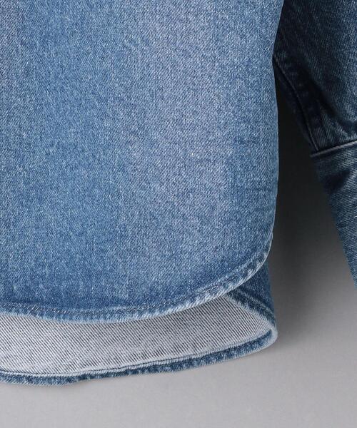 AEWEN MATOPH（イウエン マトフ）の「＜AEWEN MATOPH（イウエン マトフ）＞コーティング ノーカラー デニムジャケット（デニムジャケット・レディース・コバルトブルー・FREE）」の13枚目の写真