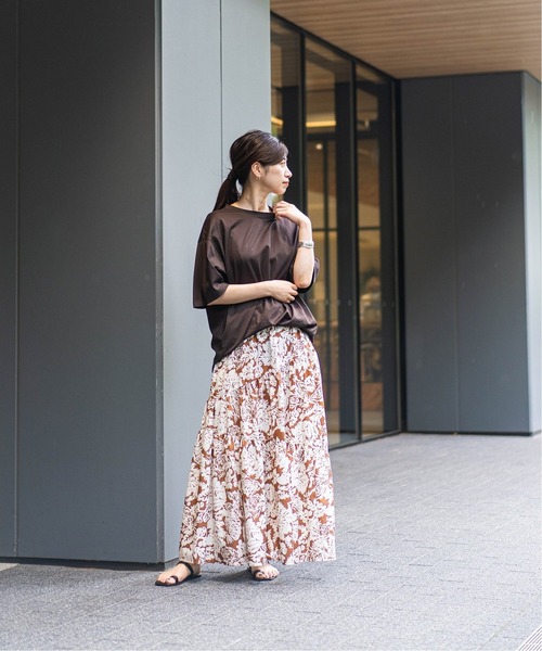 EDIFICE（エディフィス）の「《再入荷》【ATON/エイトン】SUVIN60/2 OVERSIZED Tシャツ（Tシャツ/カットソー・メンズ・ホワイト/チャコールグレー/ブラック/ブラウン/ピンク/ライトグリーン・4/6）」の14枚目の写真