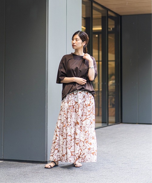 EDIFICE（エディフィス）の「《再入荷》【ATON/エイトン】SUVIN60/2 OVERSIZED Tシャツ（Tシャツ/カットソー・メンズ・ホワイト/チャコールグレー/ブラック/ブラウン/ピンク/ライトグリーン・4/6）」の15枚目の写真