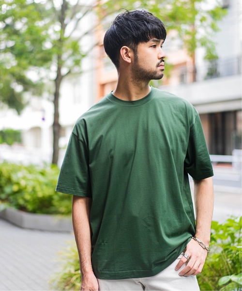 EDIFICE（エディフィス）の「《再入荷》【ATON/エイトン】SUVIN60/2 OVERSIZED Tシャツ（Tシャツ/カットソー・メンズ・ホワイト/チャコールグレー/ブラック/ブラウン/ピンク/ライトグリーン・4/6）」の10枚目の写真
