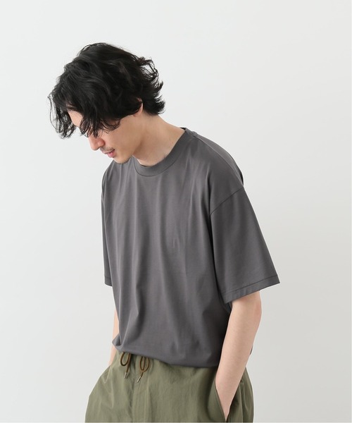 EDIFICE（エディフィス）の「《再入荷》【ATON/エイトン】SUVIN60/2 OVERSIZED Tシャツ（Tシャツ/カットソー・メンズ・ホワイト/チャコールグレー/ブラック/ブラウン/ピンク/ライトグリーン・4/6）」の20枚目の写真