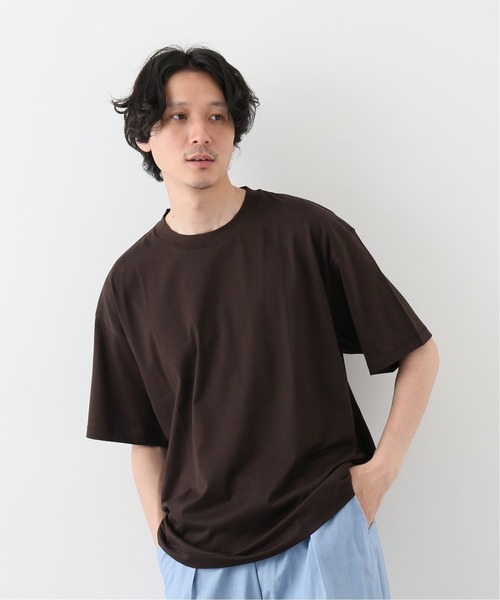 EDIFICE（エディフィス）の「《再入荷》【ATON/エイトン】SUVIN60/2 OVERSIZED Tシャツ（Tシャツ/カットソー・メンズ・ホワイト/チャコールグレー/ブラック/ブラウン/ピンク/ライトグリーン・4/6）」の22枚目の写真