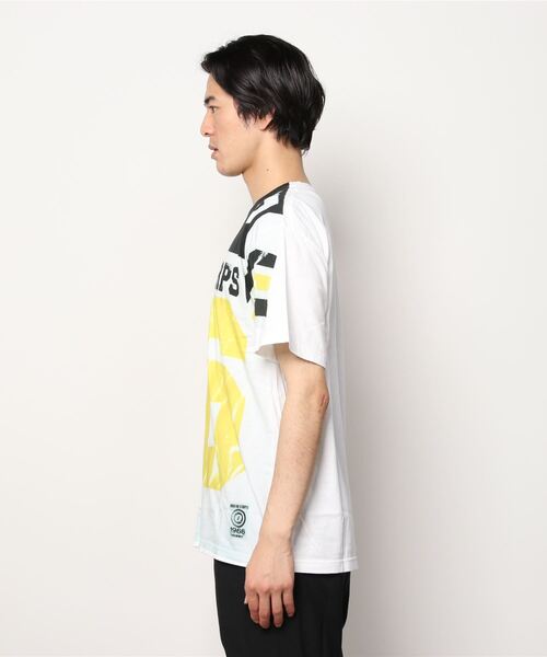 OVER THE STRIPES(オーバーザストライプス)の「OVER THE STRiPES オーバーザストライプス 66pt 66プリントTシャツ(Tシャツ/カットソー・メンズ・ホワイト・LARGE)」の7枚目の写真
