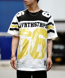 OVER THE STRiPES オーバーザストライプス 66pt 66プリントTシャツ
