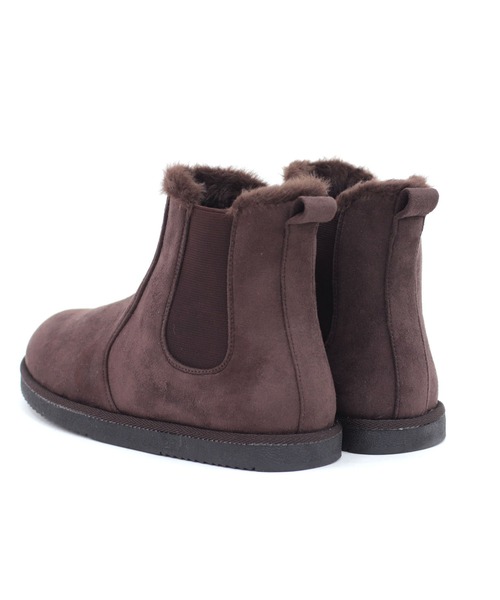 RiiiKa(リーカ)の「【RiiiKa/リーカ】サイドゴアファーブーツ(ブーツ・レディース・アイボリー/ブラック/ブラウン・22.5cm/23.5cm/24.5cm/24.5㎝)」の10枚目の写真