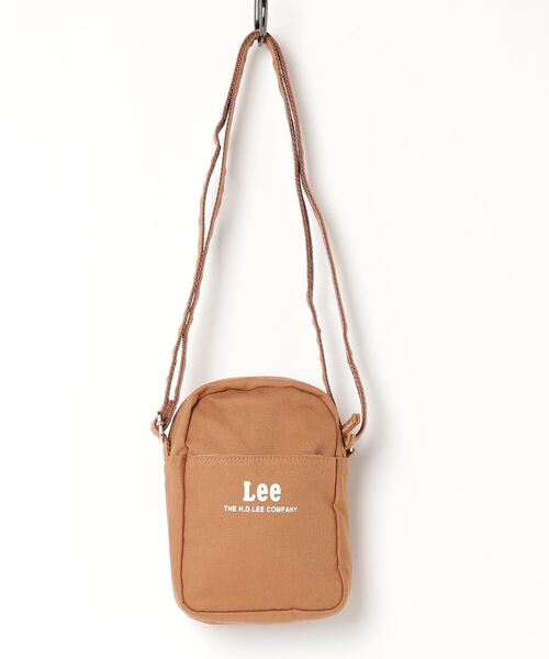 Lee(リー)の「Lee/リー キャンバス ワークポケットミニショルダー(ショルダーバッグ・メンズ・ホワイト/ブラック/ブラウン/カーキ/ピンク・FREE)」の7枚目の写真
