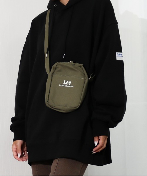 Lee(リー)の「Lee/リー キャンバス ワークポケットミニショルダー(ショルダーバッグ・メンズ・ホワイト/ブラック/ブラウン/カーキ/ピンク・FREE)」の22枚目の写真