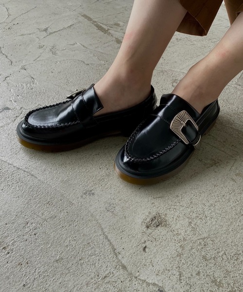 VACANCY（ヴァカンシー）の「バックルローファー（ローファー・レディース・ブラック・S/M/L/XL）」の15枚目の写真