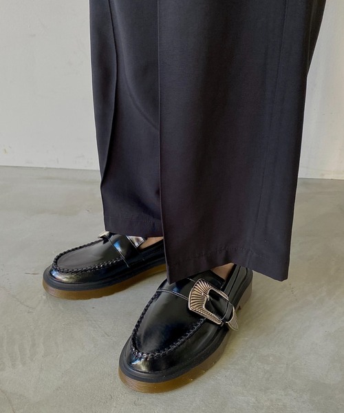 VACANCY（ヴァカンシー）の「バックルローファー（ローファー・レディース・ブラック・S/M/L/XL）」の6枚目の写真