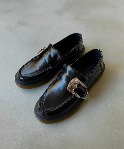 VACANCY（ヴァカンシー）の「バックルローファー（ローファー・レディース・ブラック・S/M/L/XL）」の9枚目の写真