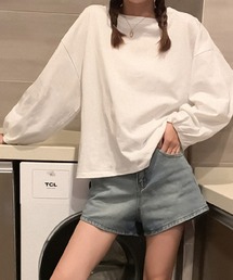 ボリュームスリーブカットソー