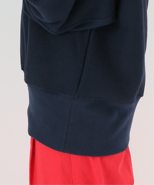 Simplicite(サンプリシテ)の「カレッジロゴスウェット◆(スウェット・レディース・ホワイト/ネイビー/パープル・FREE)」の4枚目の写真