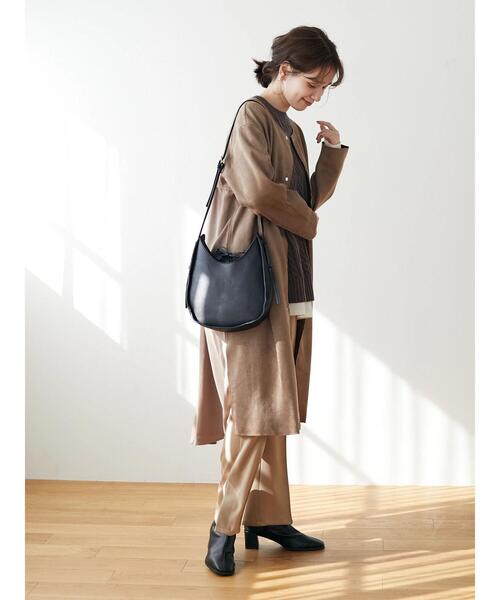 Green Parks(グリーンパークス)の「・novem9 サイドスリットジョーゼットパンツ*(その他パンツ・レディース・チャコールグレー/ベージュ/オレンジ/モカ・FREE)」の16枚目の写真