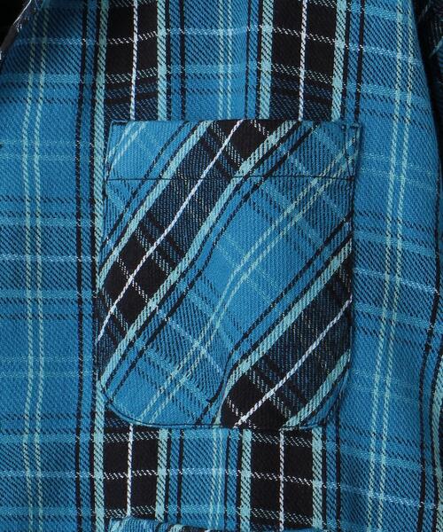 South2 West8（サウスツーウェストエイト）の「＜South2 West8（サウスツー ウエストエイト）＞ 6POCKET SHT/シャツ □□（シャツ/ブラウス・メンズ・レッド/コバルトブルー・M/L）」の4枚目の写真