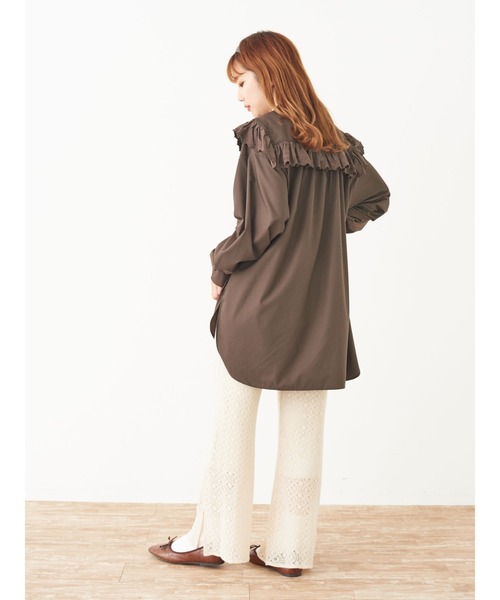 SLURR(スラ―)の「レースパンツ(その他パンツ・レディース・モカ/ライトベージュ・S/M)」の15枚目の写真