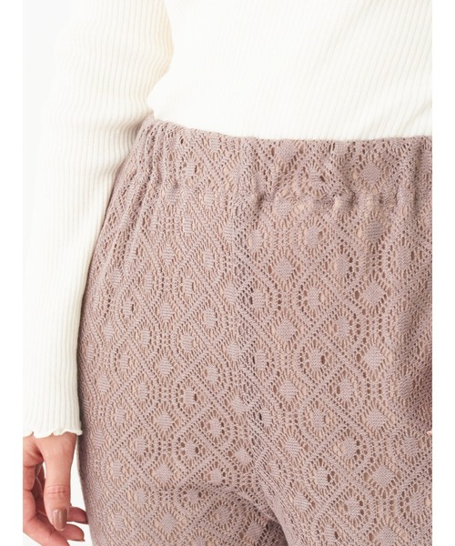 SLURR(スラ―)の「レースパンツ(その他パンツ・レディース・モカ/ライトベージュ・S/M)」の7枚目の写真