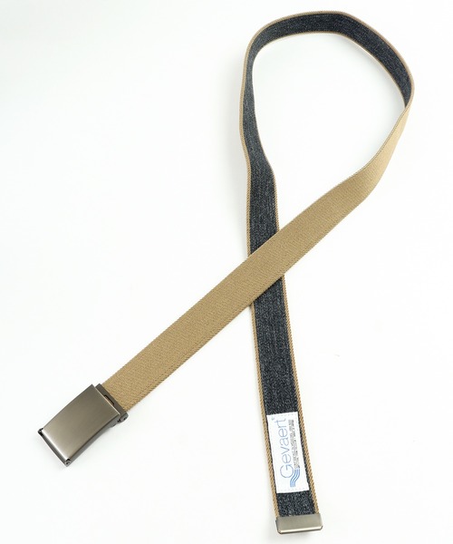 GEVAERT（ゲバルト）の「GEVAERT スタイリッシュリバーシブルベルト（ベルト・メンズ・ブラック/ダークブラウン/ベージュ/ネイビー/グレー/レッド/カーキ/ブルー/アイボリー/ブラック系その他/ベージュ系その他/ブルー系その他/ワイン/ベージュ系その他2・FREE）」の6枚目の写真