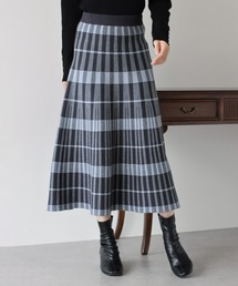 BLUEEAST | チェック柄ニットスカート(スカート)