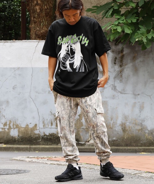 ROOPTOKYO(ループトウキョウ)の「BILLIE EILISH/ビリーアイリッシュ BLAH-TTE TEE グラフィック 半袖Tシャツ ビリー・アイリッシュ プリントT(Tシャツ/カットソー・メンズ・ホワイト/ブルー/ブラック・L/2XL/M/XL)」の17枚目の写真