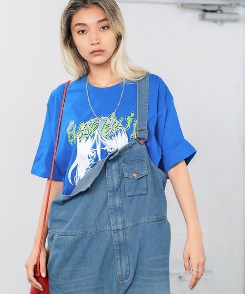 ROOPTOKYO(ループトウキョウ)の「BILLIE EILISH/ビリーアイリッシュ BLAH-TTE TEE グラフィック 半袖Tシャツ ビリー・アイリッシュ プリントT(Tシャツ/カットソー・メンズ・ホワイト/ブルー/ブラック・L/2XL/M/XL)」の20枚目の写真