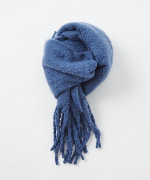 CIAOPANIC（チャオパニック）の「【WEB限定】カラーマフラー/ストール（マフラー・レディース・ブラック/ベージュ/ネイビー/グレー/ピンク/オレンジ/ブルー/グリーン/キャメル・FREE）」の21枚目の写真