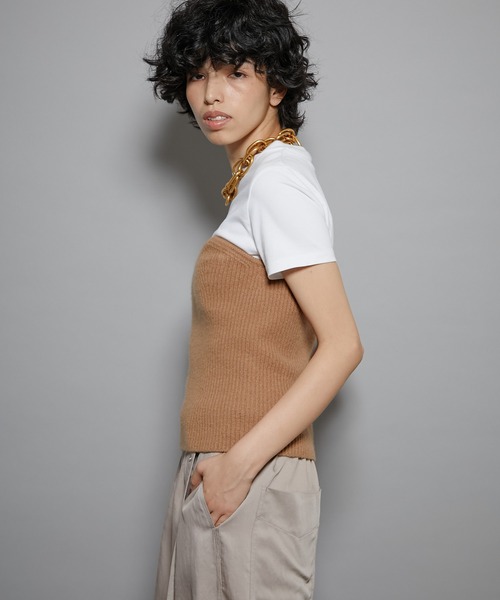 Whim Gazette（ウィムガゼット）の「【GEMINI】ニットベアプルオーバー