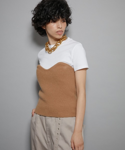 Whim Gazette（ウィムガゼット）の「【GEMINI】ニットベアプルオーバー