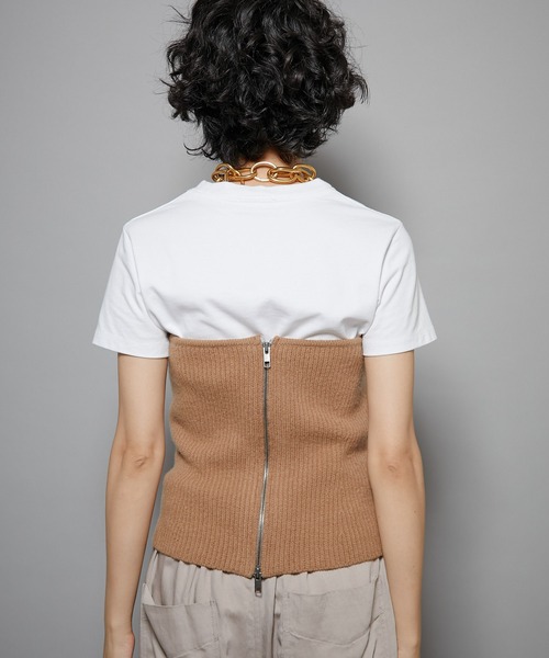 Whim Gazette（ウィムガゼット）の「【GEMINI】ニットベアプルオーバー