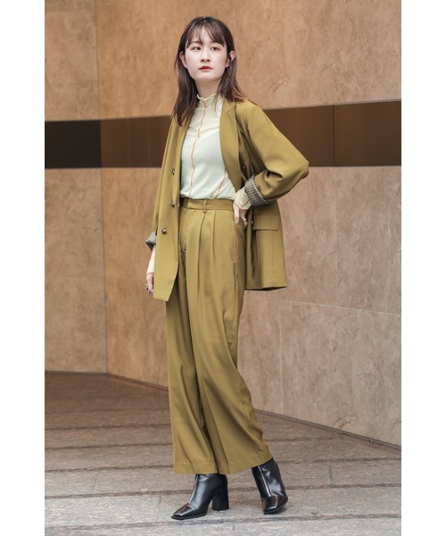 ROSE BUD（ローズバッド）の「ジャケット&パンツセットアップ