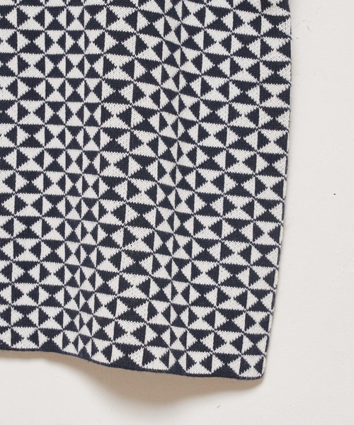 CIAOPANIC（チャオパニック）の「ジャガードニットベスト（ベスト・レディース・ブラウン/ネイビー/グリーン・FREE）」の11枚目の写真