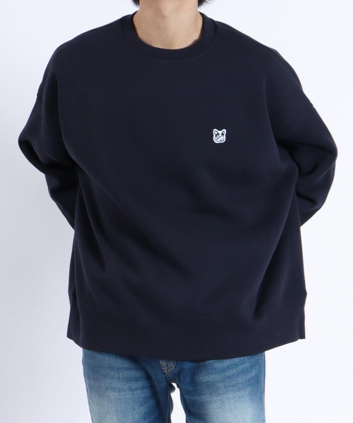 The Endless Summer（エンドレスサマー）の「【WEB / FLAG SHOP限定】TES BIG SWEAT DOG BEACH/オーバーサイズ・ビッグシルエット（スウェット・メンズ・ブラック/ネイビー/ピンク系その他4・FREE）」の3枚目の写真