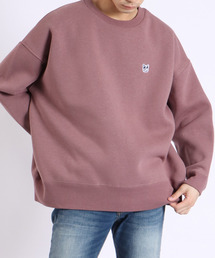 【WEB / FLAG SHOP限定】TES BIG SWEAT DOG BEACH/オーバーサイズ・ビッグシルエット