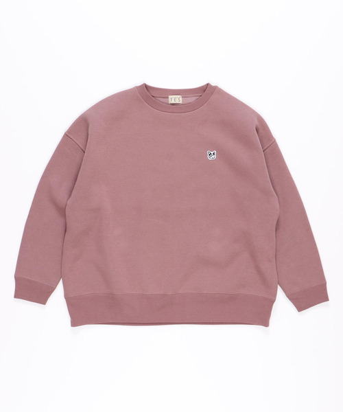 The Endless Summer（エンドレスサマー）の「【WEB / FLAG SHOP限定】TES BIG SWEAT DOG BEACH/オーバーサイズ・ビッグシルエット（スウェット・メンズ・ブラック/ネイビー/ピンク系その他4・FREE）」の5枚目の写真