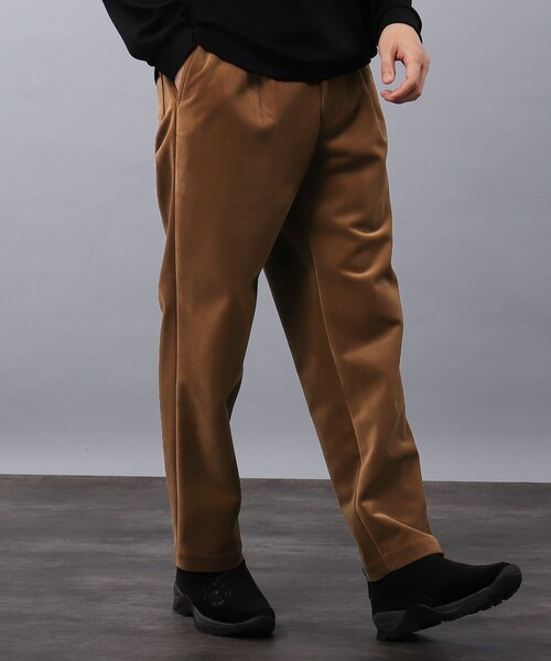 TAKEO KIKUCHI（タケオキクチ）の「◆【Sサイズ～】ダウンファブリック コーデュロイ イージー パンツ（スーツパンツ・メンズ・ネイビー/ダークグレー/ブラウン系・01/02/03/04）」の3枚目の写真