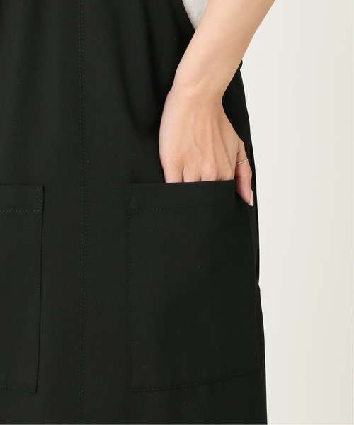 journal standard L'essage（ジャーナルスタンダードレサージュ）の「TWカルゼ ジャンパーワンピース◆4（ジャンパースカート・レディース・ブラック・FREE）」の10枚目の写真