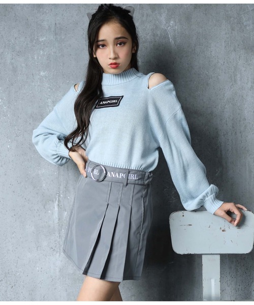 セール ハーフプリーツインパンツ付スカート スカート Anap Girl アナップガール のファッション通販 Zozotown