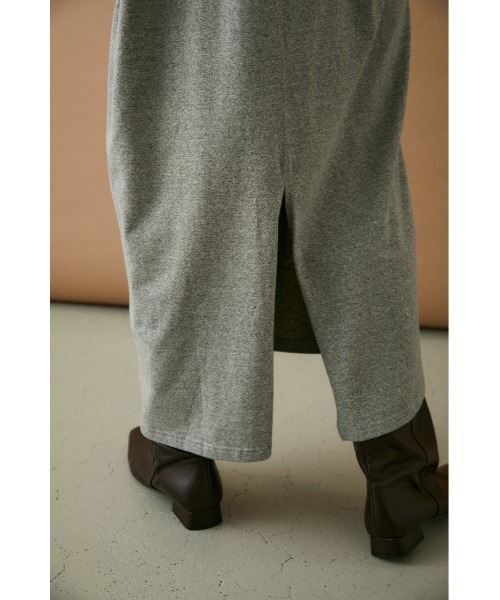 BLACK BY MOUSSY（ブラックバイマウジー）の「supima cotton long one-piece（ワンピース・レディース・ブラウン/ホワイト/グレー・FREE）」の22枚目の写真