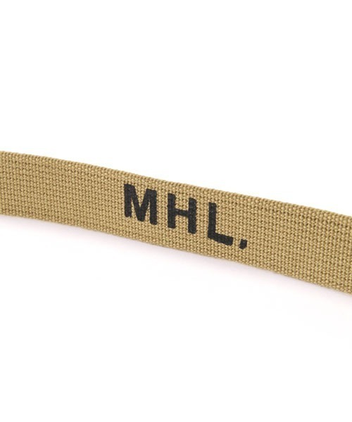 MHL.（エムエイチエル）の「NARROW MILITARY BELT（ベルト