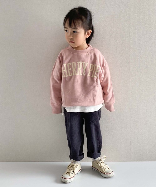 CIAOPANIC TYPY(チャオパニックティピー)の「□【KIDS】CHERRY PIEスウェット(スウェット・キッズ・ピンク/ブルー/アイボリー・SMALL/MEDIUM/LARGE/X-LARGE/XX-LARGE)」の5枚目の写真