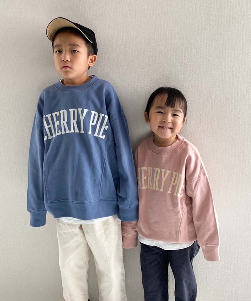CIAOPANIC TYPY(チャオパニックティピー)の「□【KIDS】CHERRY PIEスウェット(スウェット・キッズ・ピンク/ブルー/アイボリー・SMALL/MEDIUM/LARGE/X-LARGE/XX-LARGE)」の6枚目の写真
