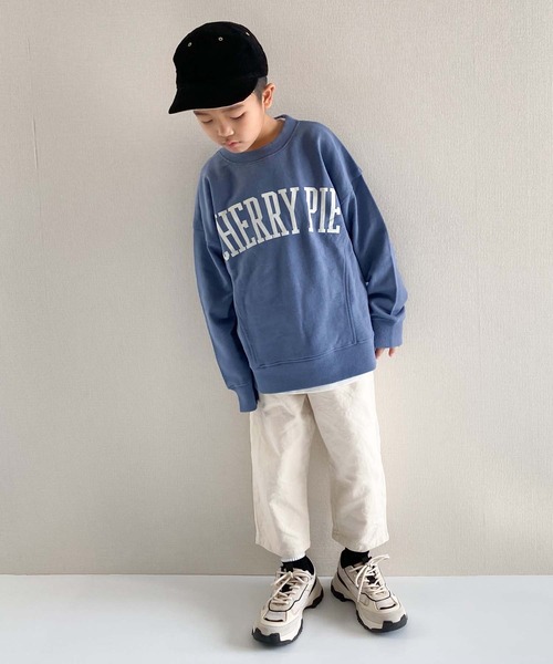 CIAOPANIC TYPY(チャオパニックティピー)の「□【KIDS】CHERRY PIEスウェット(スウェット・キッズ・ピンク/ブルー/アイボリー・SMALL/MEDIUM/LARGE/X-LARGE/XX-LARGE)」の10枚目の写真