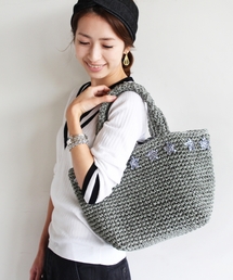 BEAUTY&YOUTH UNITED ARROWS | 【予約】BYSF スタースパンコールBIGトート∵§(かごバッグ)