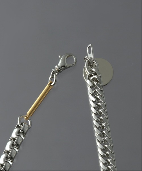 JIEDA(ジエダ)の「【JIEDA / ジエダ】SWITCHING CHAIN NECKLESS(ネックレス・メンズ・シルバー・FREE)」の4枚目の写真