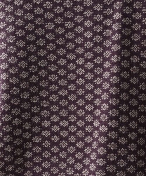 RAGEBLUE（レイジブルー）の「ジャガード柄ニットクルー/259697（ニット/セーター・メンズ・ブラック/パープル/グリーン・MEDIUM/LARGE）」の9枚目の写真