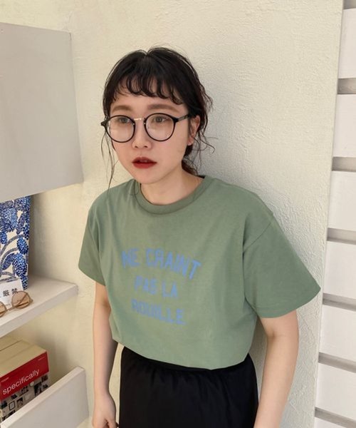 Me%(ミィパーセント)の「BASICメタルブリッジメガネ(メガネ・レディース・ダークブラウン/ブラック系その他/その他・FREE)」の1枚目の写真