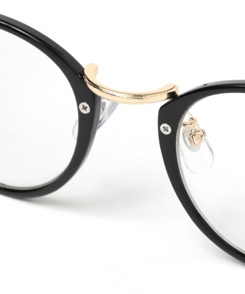 Me%(ミィパーセント)の「BASICメタルブリッジメガネ(メガネ・レディース・ダークブラウン/ブラック系その他/その他・FREE)」の10枚目の写真