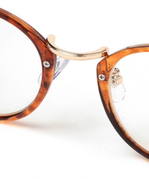 Me%(ミィパーセント)の「BASICメタルブリッジメガネ(メガネ・レディース・ダークブラウン/ブラック系その他/その他・FREE)」の13枚目の写真